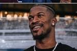 本轮法甲巴黎战雷恩，NBA热火队球星巴特勒来到现场观战