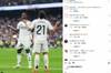 助攻其完成帽子戏法，迪亚斯社媒晒与维尼修斯同款庆祝动作