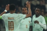 友谊赛-法国3-1北爱尔兰 奥利塞戴帽姆巴佩失良机+进球被吹